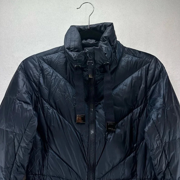 Athleta Jacket Womens 2XS Banner Peak Goose Down Puffer Full Zip Insulated Blue - Picture 4 of 12